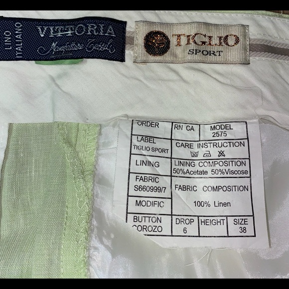 Mens linen pants - Picture 1 of 5